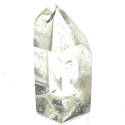 One of a Kind Phantom Quartz Crystal with Rainbow Inclusions Tower-2 x 1 1/4"