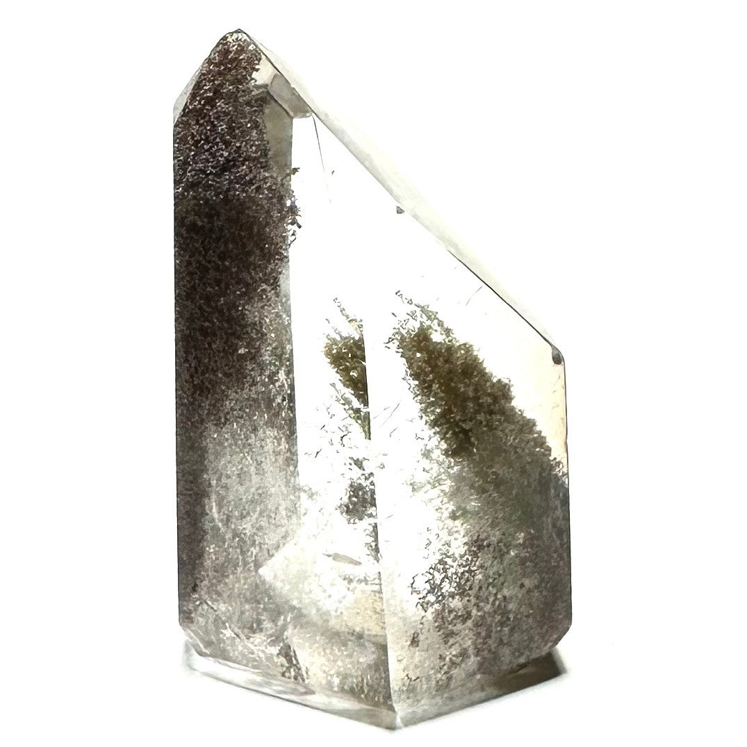One of a Kind Garden Quartz with Rainbow Inclusions Mini Stone Tower-1 1/4 x 3/4"