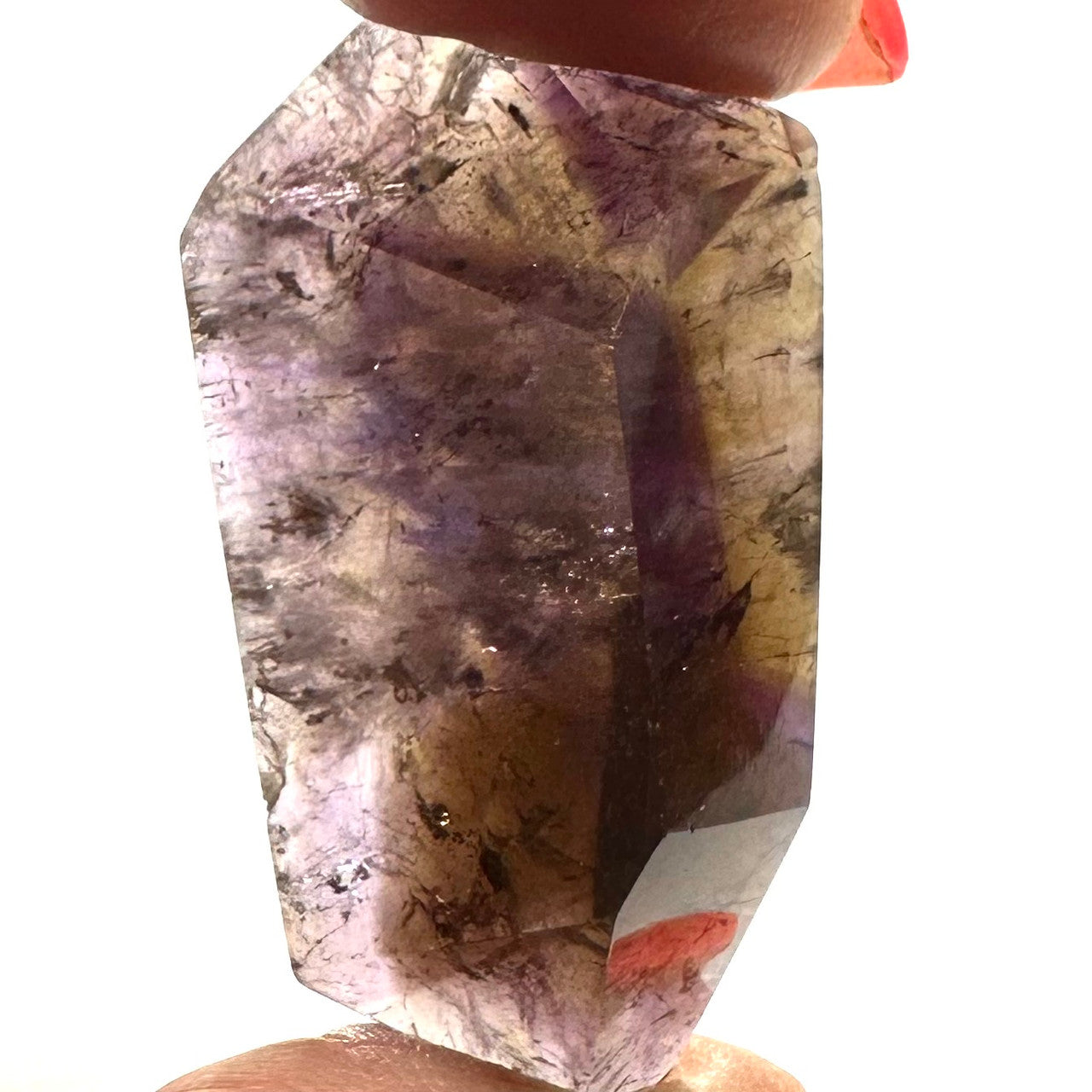 One of a Kind Ametrine Freeform Polished Stone-41 x 21mm (NC5700)
