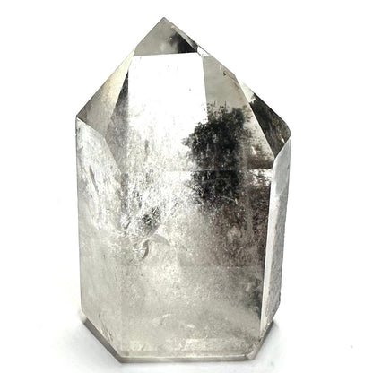 One of a Kind Garden Quartz with Rainbow Inclusions Stone Tower-2 3/4 x 1 3/4"