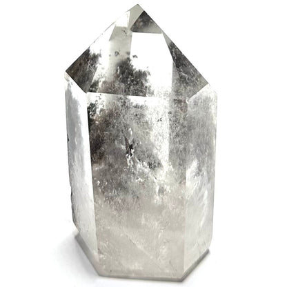 One of a Kind Garden Quartz with Rainbow Inclusions Stone Tower-2 3/4 x 1 3/4"