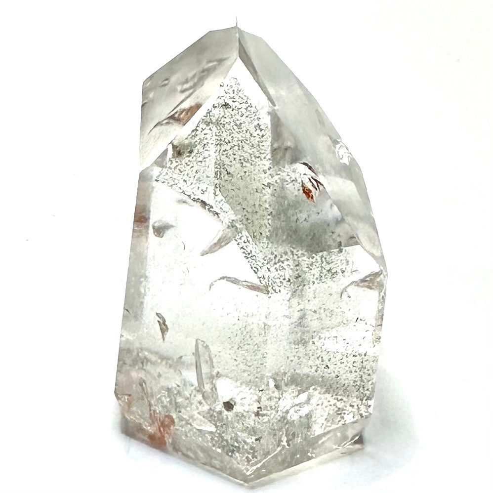 One of a Kind Garden Quartz with Rainbow Inclusions Mini Stone Tower-1 3/4 x 1 1/2"
