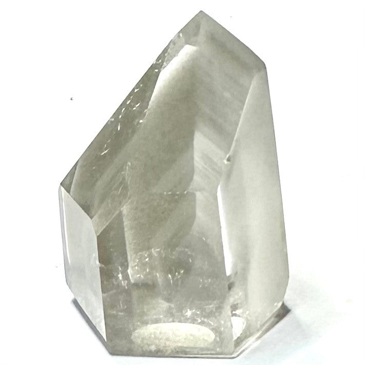 One of a Kind Phantom Quartz Crystal Mini Tower Stone-1 1/2 x 1"