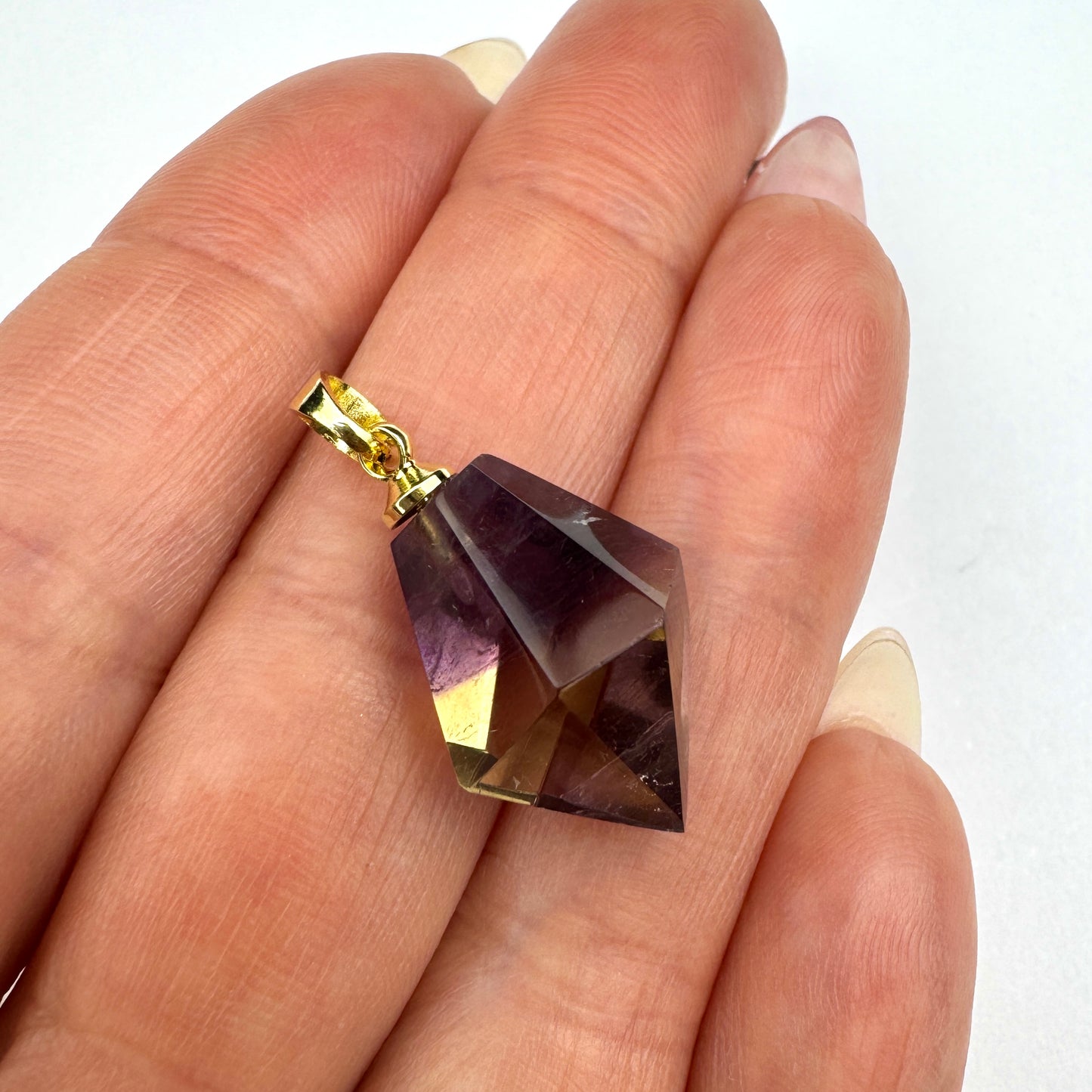 One of a Kind Ametrine Pendant 12 x 22mm appx. SP7634