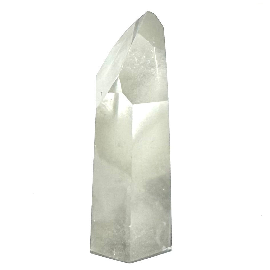 One of a Kind Phantom Quartz Crystal with Rainbow Inclusions Tower-1 1/2 x 1"