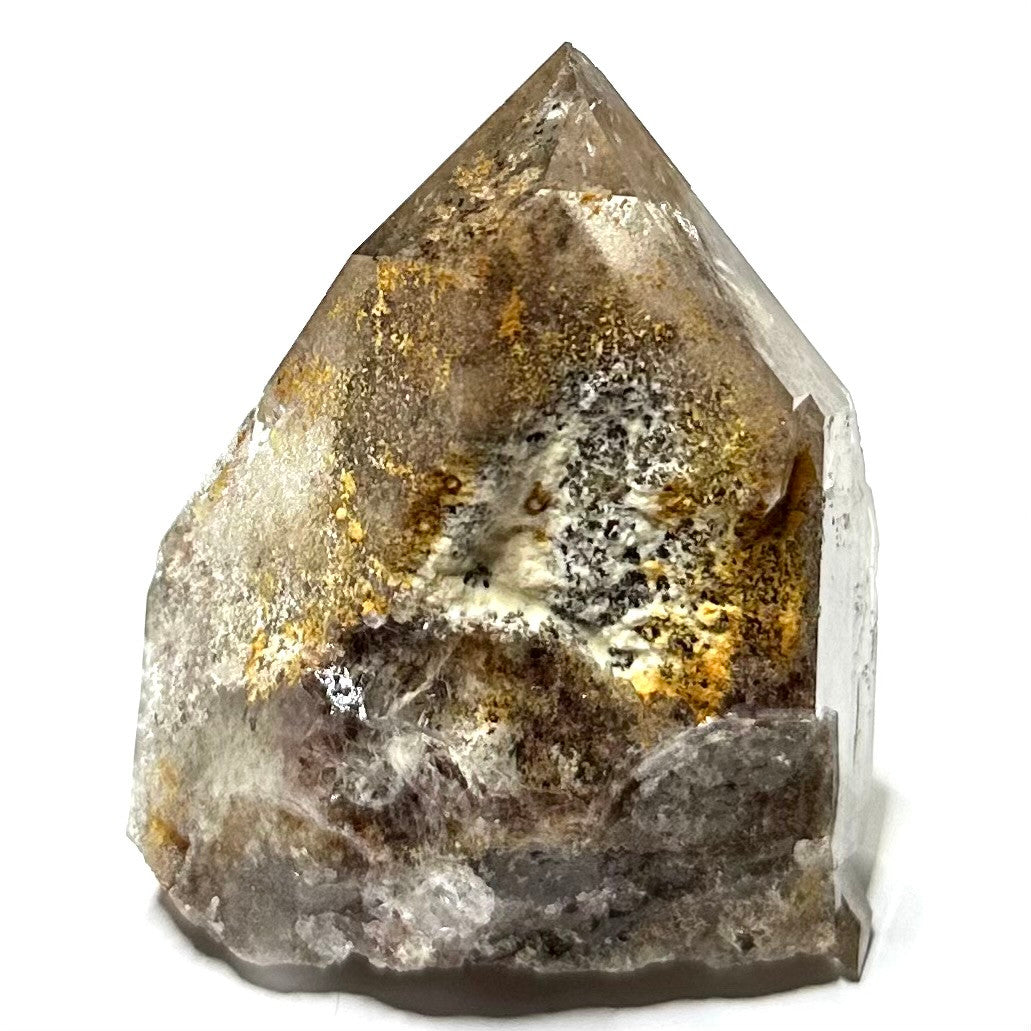 Lodolite Quartz with Rainbow Inclusions Stone Tower-2 1/4 x 2"