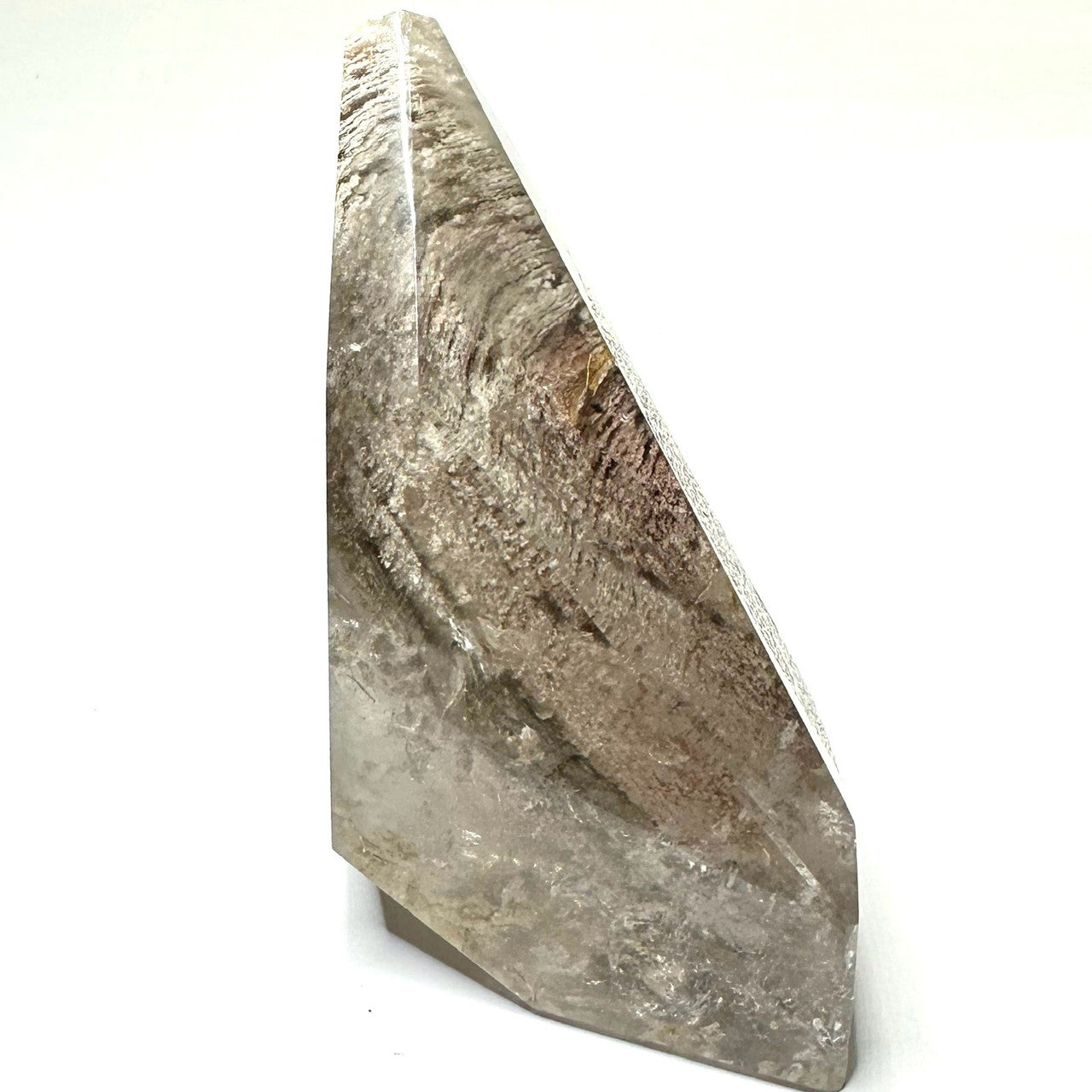 1,000 Layer Garden Quartz with Rainbow Inclusions Tower-3 1/2 x 2 1/4"