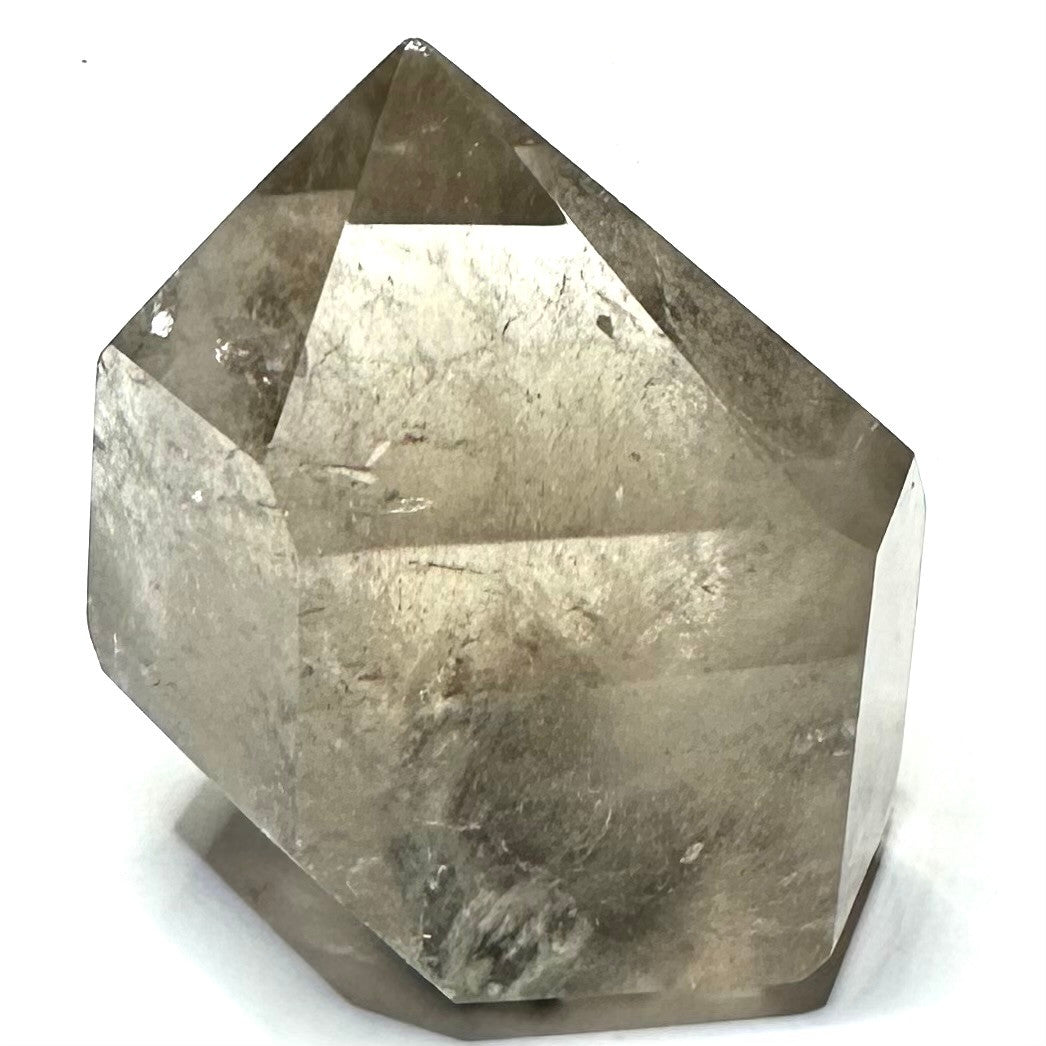 Smokey Lodolite Quartz with Rainbow Inclusions Tower-2 x 1 1/2"