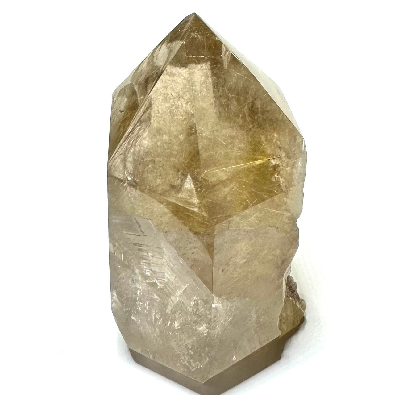 One of a Kind Rutilated Smokey Garden Quartz Tower-3 x 2"