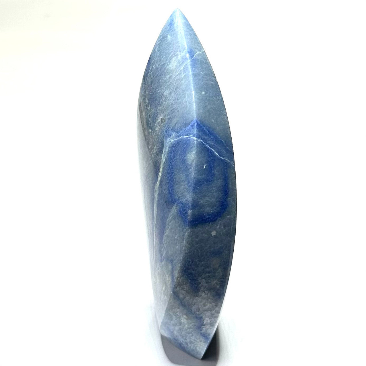 One of a Kind Blue Aventurine Flame Tower-6 x 3"
