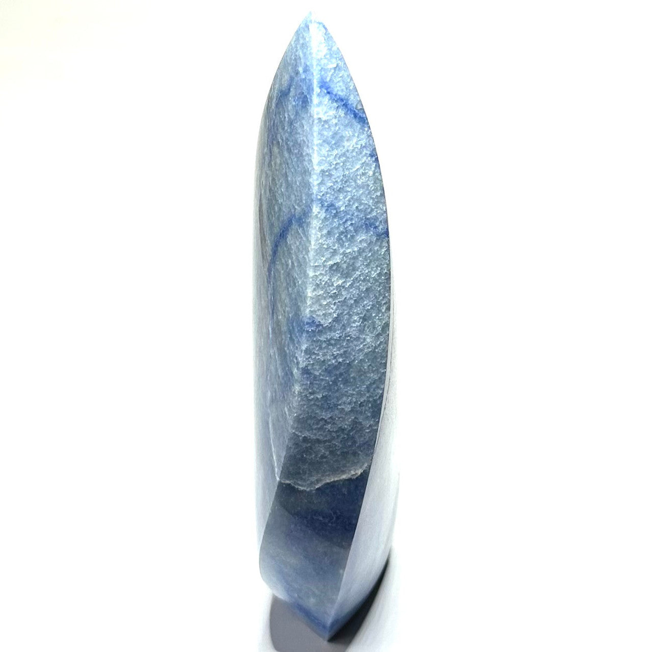 One of a Kind Blue Aventurine Flame Tower-6 x 3"