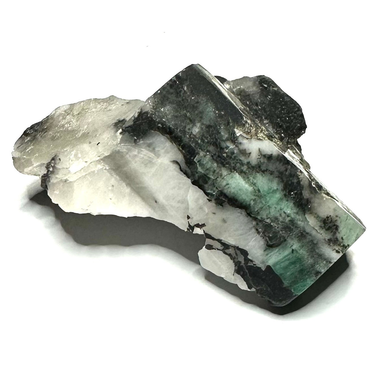 One of a Kind Natural Emerald Specimen Stone-2 1/2 x 2" (NC5795)
