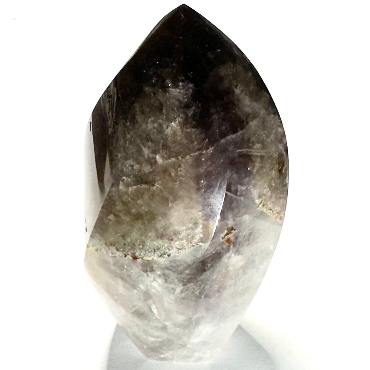 RARE-One of a Kind Trapiche Amethyst Flame Tower-4 1/4 x 2 3/4"-NC7161