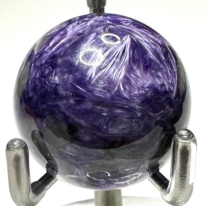 One of a Kind Charoite Sphere-1" (NC5802)