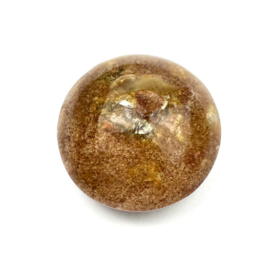 High Quality Lodolite Cabochon 28mm Round - CAB7656