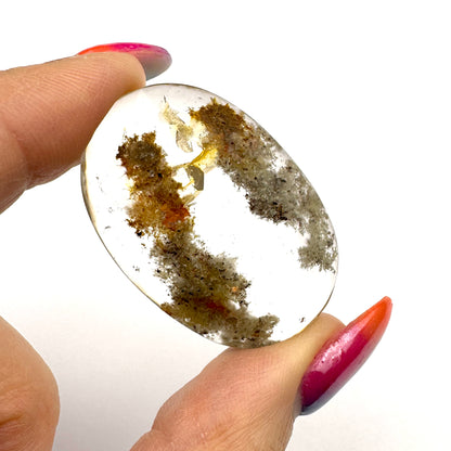 High Quality Lodolite Cabochon 27 x 39 x 10mm- CAB7654