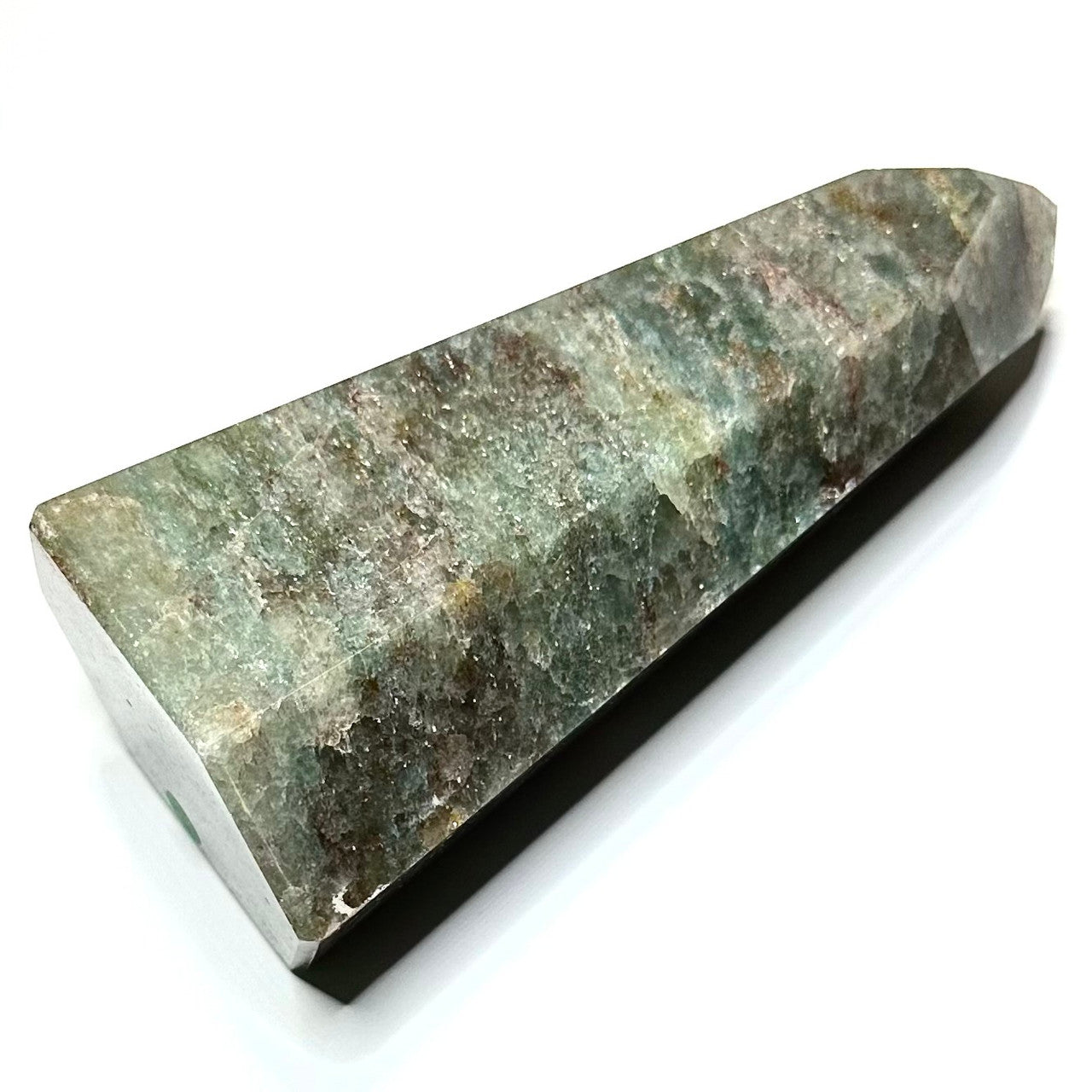 One of a Kind Green Aventurine with Mica Tower Stone-4 1/4 x 2" (NC5883)
