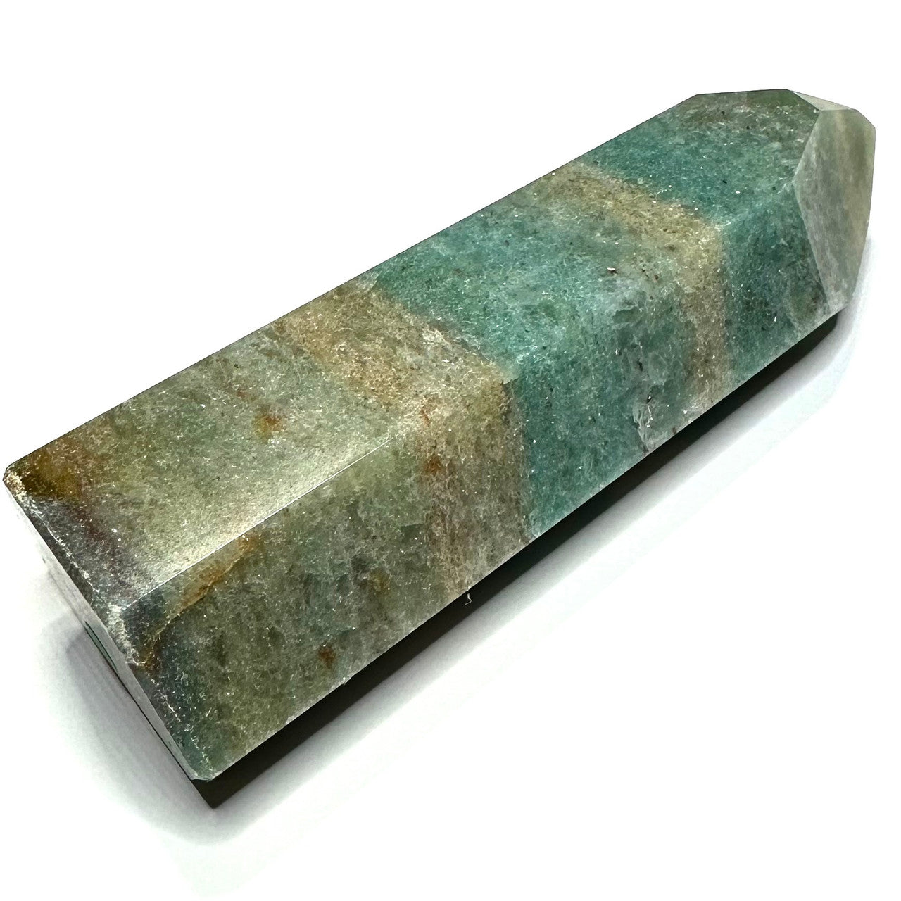 One of a Kind Green Aventurine with Mica Tower Stone-4 1/2 x 1 1/2" (NC5888)
