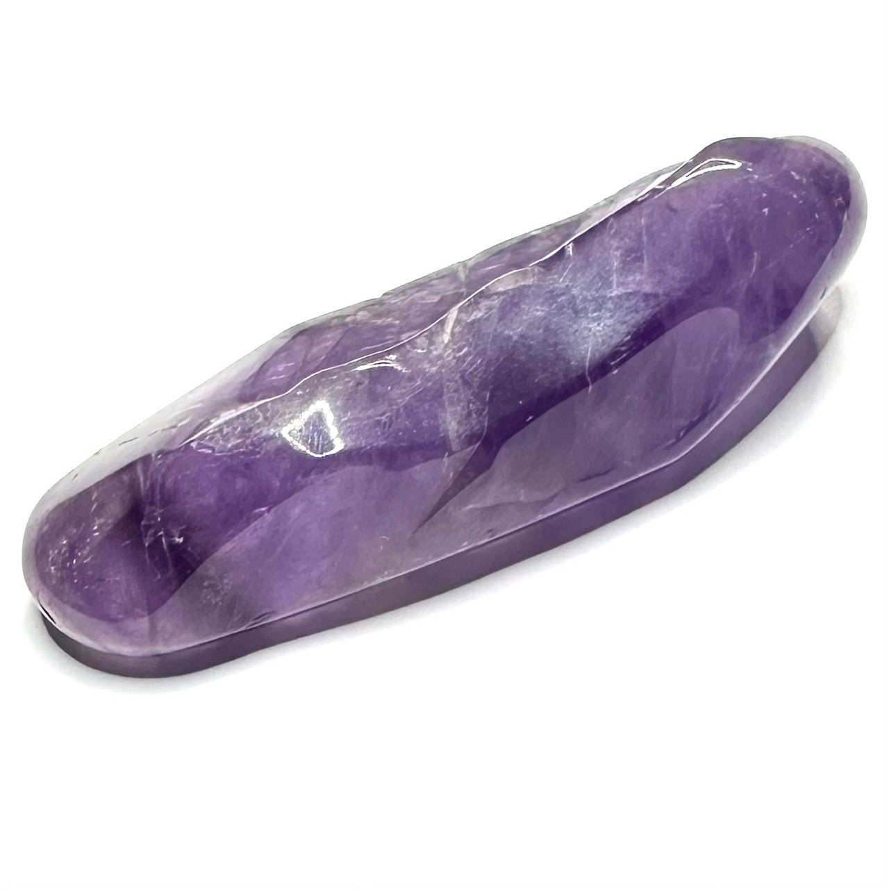 One of a Kind Bahia Amethyst Polished Scepter Stone-3 1/4 x 1" 