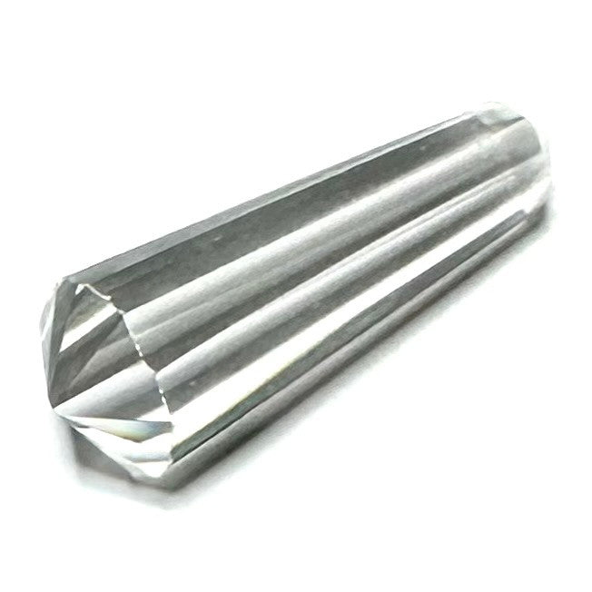 Faceted Quartz Crystal Double Faceted Vogel Points-1 3/4 x 1/2"-NC7261