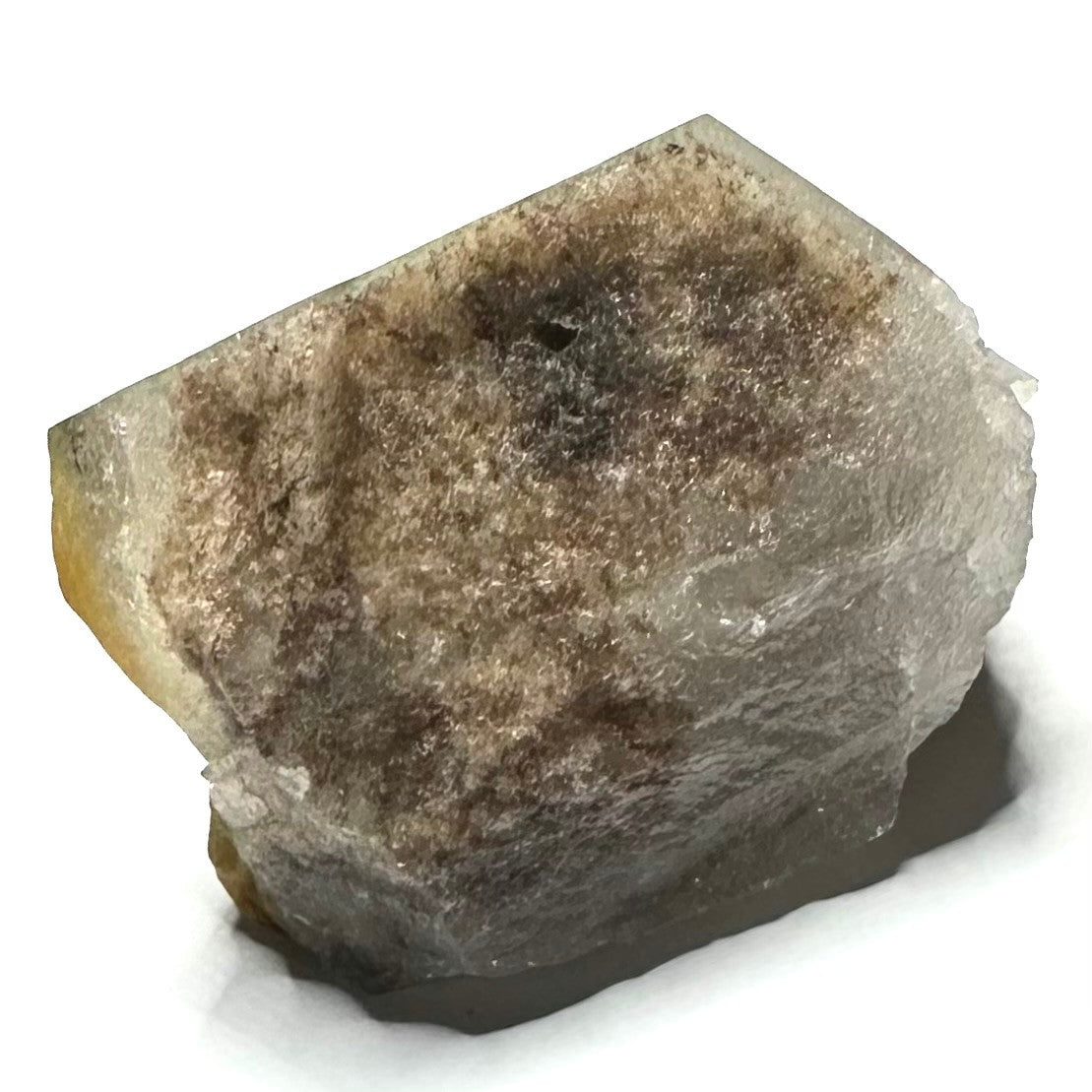 Garden Quartz Partially Polished Point-1 1/2 x 1 3/4"-NC7295