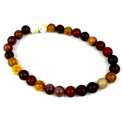 Mookaite Mala Bracelet 6mm