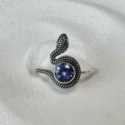 Tanzanite Serpent Ring - SP7661
