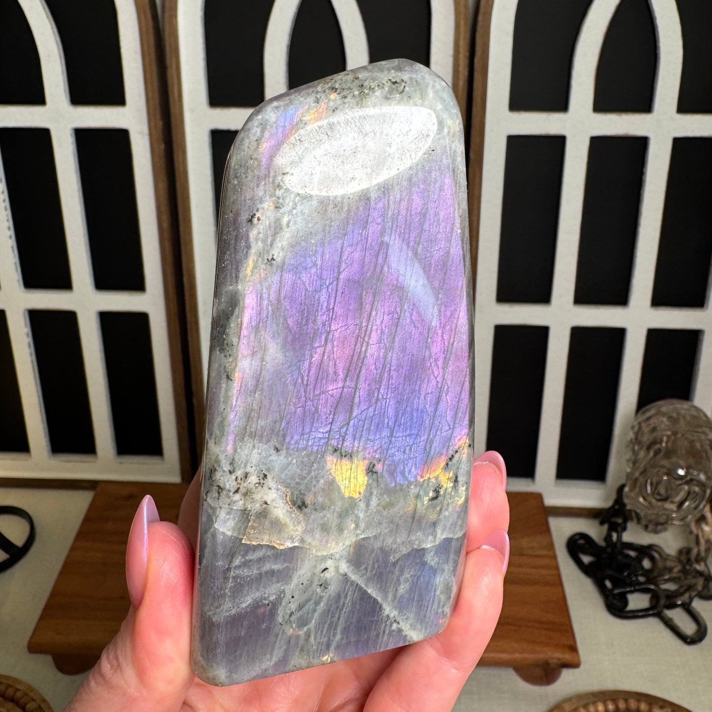 Labradorite Freeform-4.15"x1.9" NC7682