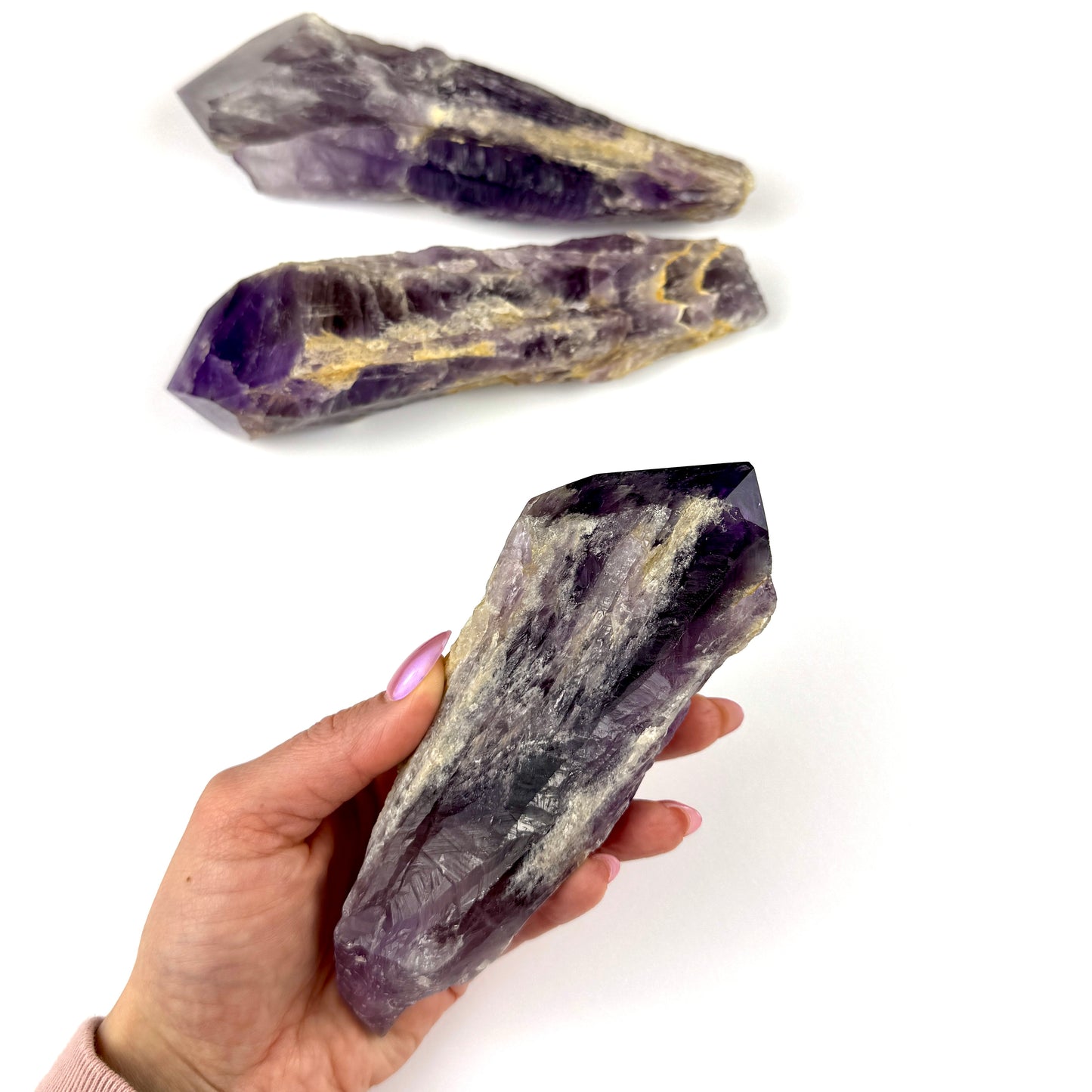 Bahia Amethyst Wand-Approx. 8"x 2.5"-NC7706