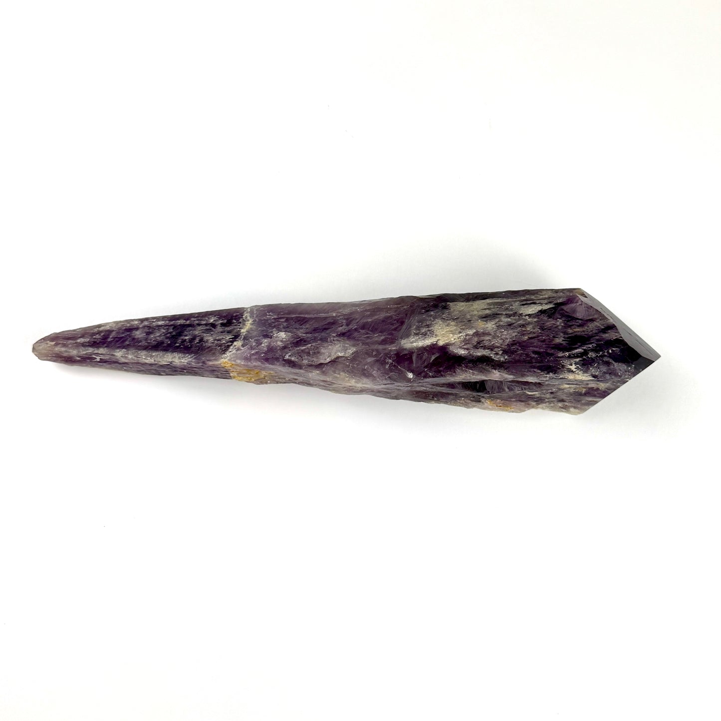 Bahia Amethyst Semi-Polished Wand-10.1"x 2.1"-NC7701