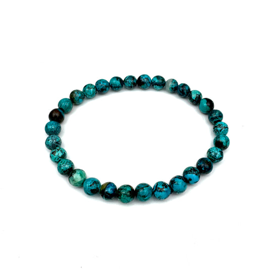 Chrysocolla Mala Bracelet 6mm - NC7648