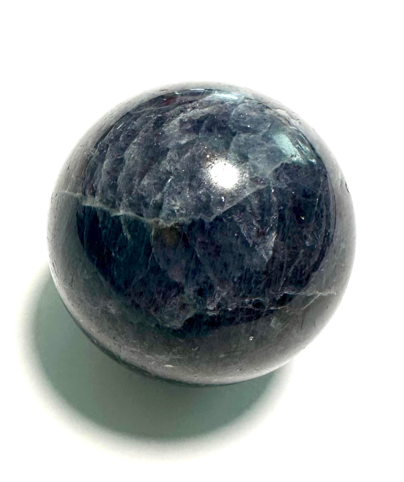 High Quality Iolite Sphere • 32mm - NC7820