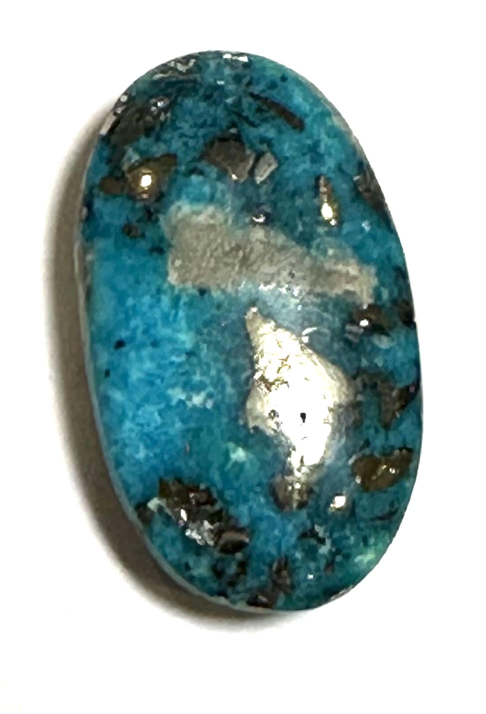 Iranian Turquoise Collector Cabochon 12 × 21 mm #CAB7929