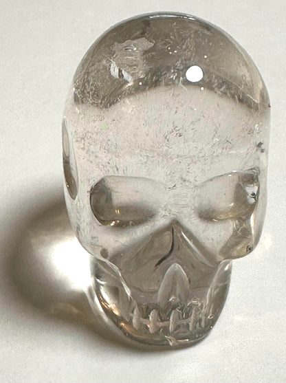 Lemurian Crystal Phantom Skull Master Carved by Vanderlei Barreto 1¼ Inches Tall #NC7932