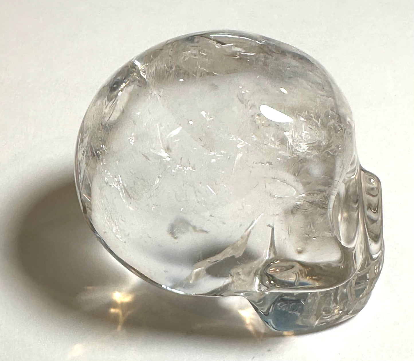 Master Carved Lemurian Crystal Skull by Vanderlei Barreto 1¾ Inch #NC7934
