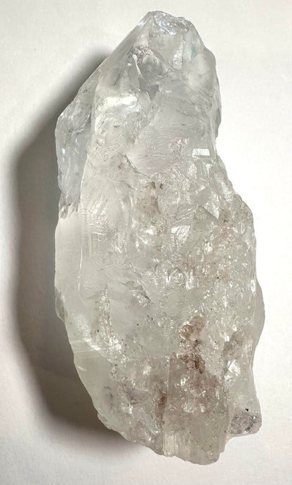 Lightning Strike Crystal – Natural Quartz Point with Rainbow & Key  3 1/4" #NC7907
