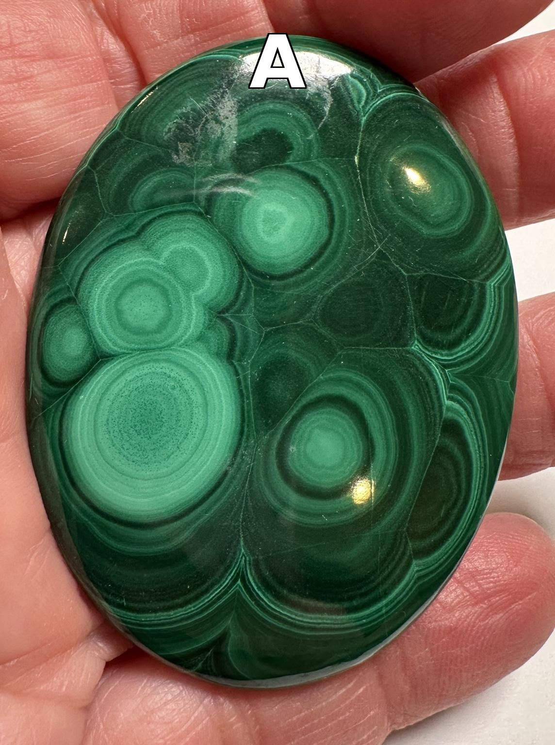 Malachite Oval Cabochons (Sizes below) – SP7800