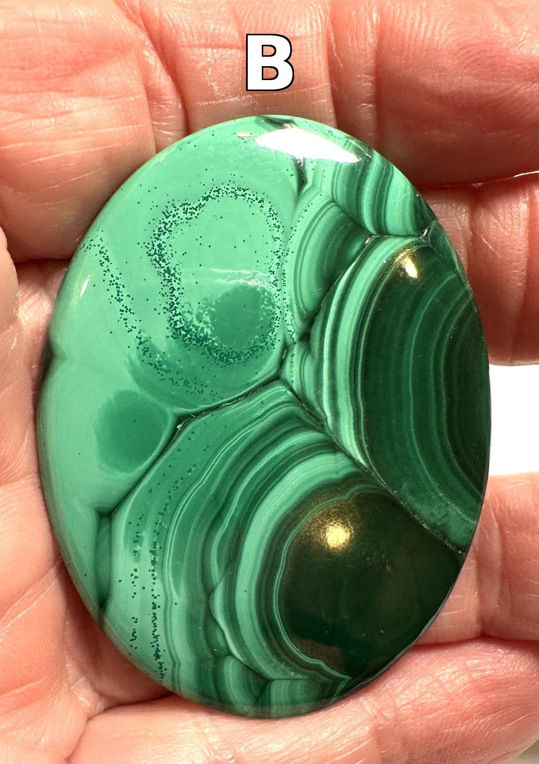 Malachite Oval Cabochons (Sizes below) – SP7800