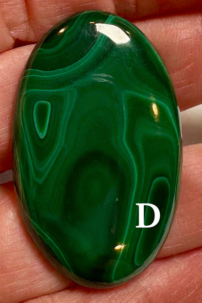 Malachite Oval Cabochons (Sizes below) – SP7800
