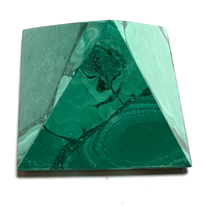 Malachite Pyramid - 2" x 2" Base, 1 3/4" Ht. - NC7802
