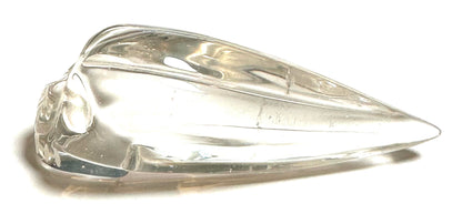 Master Carved Lemurian Quartz Traveler Skull by Vanderlei Barreto 2 1/2 Inches #NC7931