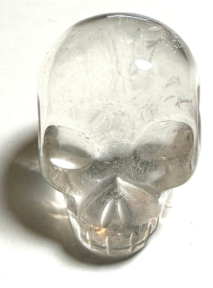 Master Carved Lemurian Quartz Crystal Skull 3/4 Inch x 1 1/8 Inches x 1 1/8 Inches #NC7939