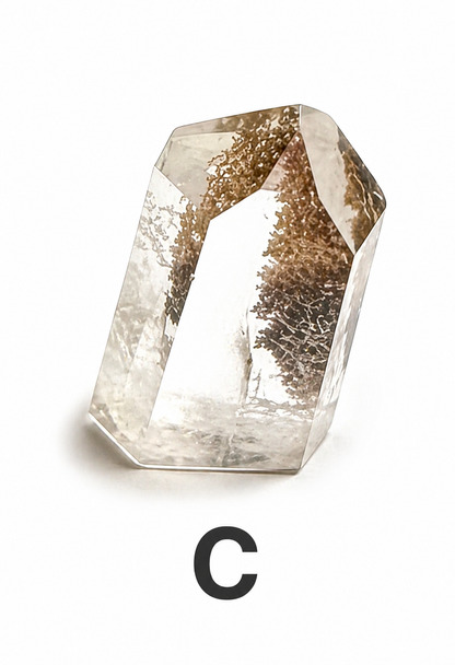Garden Quartz (Lodalite) Towers with Sparkling Inclusions – Brazil Item #NC7810 A-D