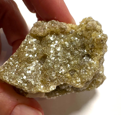 Golden Mica with Albite Feldspar 2 1/4" #NC7917