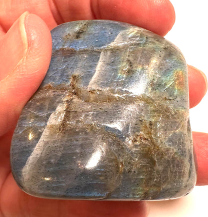 Mini Labradorite Boulder – Electric Blue Flash # NC7864