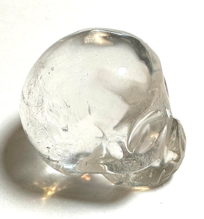 Master Carved Lemurian Quartz Crystal Skull 3/4 Inch x 1 1/8 Inches x 1 1/8 Inches #NC7939
