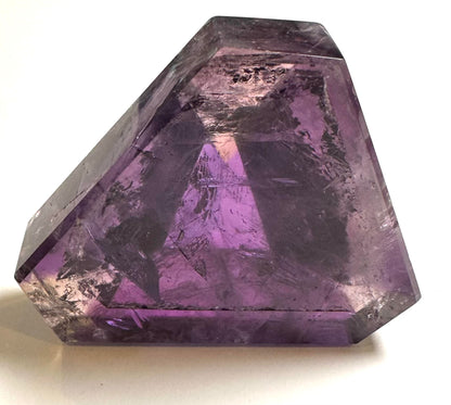 Museum Collector Grade Trapiche Amethyst Super Transparent Slice 2 1/2 x 3" #NC7905