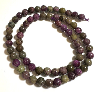 Atlantisite 6mm Polished Round Gemstone Beads  #SP7918
