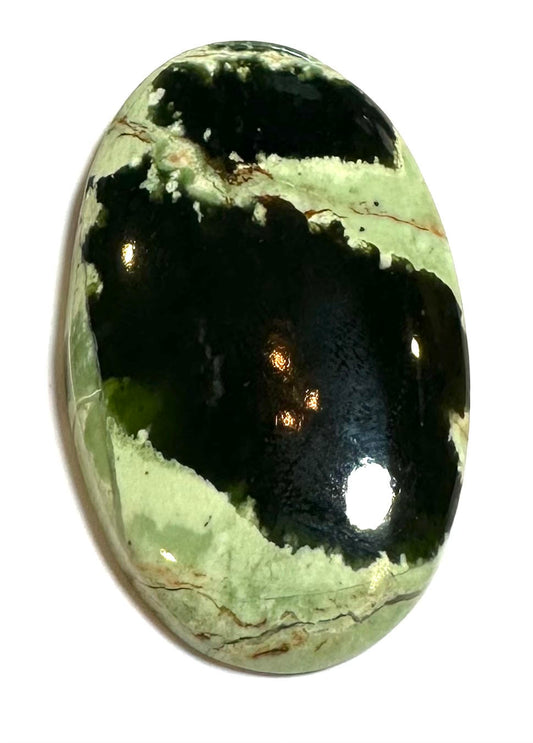 Chrome Chalcedony Oval Cabochon – 27 x 45mm, 6mm Thick – SP7895