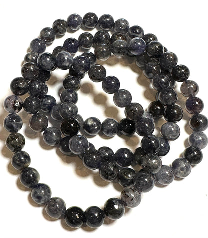 Iolite 8 mm Mala Bracelet #MALA04